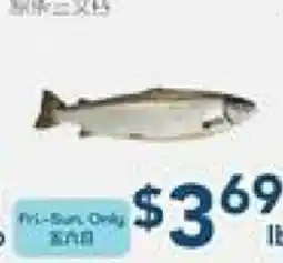 Oceans Fresh Food Market Whole Baby Salmon offer