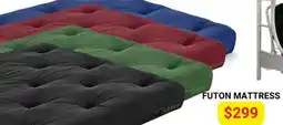 The Sleep Factory FUTON MATTRESS offer