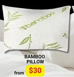 The Sleep Factory BAMBOO PILLOW offer