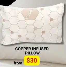 The Sleep Factory COPPER INFUSED PILLOW offer