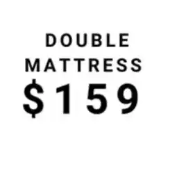 The Sleep Factory BUNKIE 5 FOAM DOUBLE MATTRESS offer