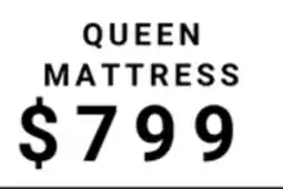 The Sleep Factory SUN 12 FOAM QUEEN MATTRESS IN A BOX offer