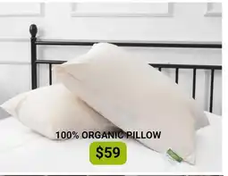 The Sleep Factory 100% ORGANIC PILLOW offer