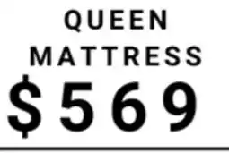 The Sleep Factory MOON 10 POCKET COIL QUEEN MATTRESS IN A BOX offer