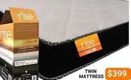 The Sleep Factory MOON 10 POCKET COIL TWIN MATTRESS IN A BOX offer