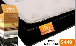 The Sleep Factory COMET 12 POCKET COIL TWIN MATTRESS IN A BOX offer
