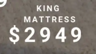 The Sleep Factory MON CHERI KING MATTRESS offer