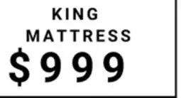 The Sleep Factory SUN 12 FOAM KING MATTRESS IN A BOX offer