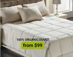 The Sleep Factory 100% ORGANIC DUVET offer