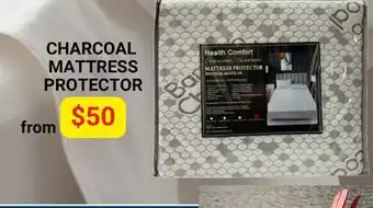 The Sleep Factory CHARCOAL MATTRESS PROTECTOR offer