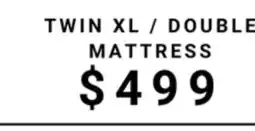 The Sleep Factory COMET 12 POCKET COIL TWIN XL / DOUBLE MATTRESS IN A BOX offer