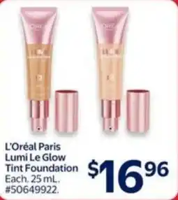 Walmart L'oréal paris lumi le glow tint foundation offer