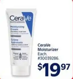 Walmart CeraVe Moisturizer offer
