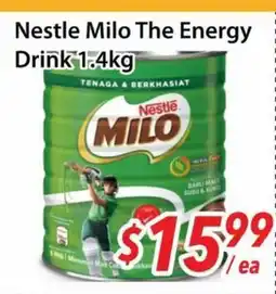 Bestco Food Mart Nestle Milo The Energy Drink offer