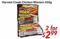 Bestco Food Mart Harvest Creek Chicken Wieners offer