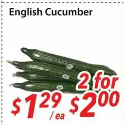 Bestco Food Mart English Cucumber offer