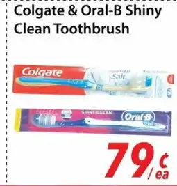 Bestco Food Mart Colgate & Oral-B Shiny Clean Toothbrush offer