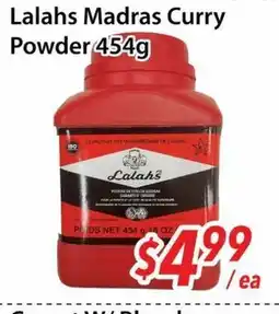 Bestco Food Mart Lalahs Madras Curry Powder offer