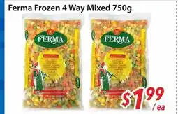 Bestco Food Mart Ferma Frozen 4 Way Mixed offer
