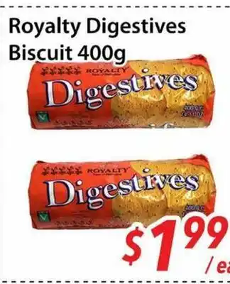 Bestco Food Mart Royalty Digestives Biscuit offer