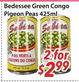 Bestco Food Mart Bedessee Green Congo Pigeon Peas offer