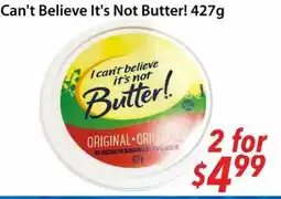 Bestco Food Mart I Can't Believe It's Not Butter! offer