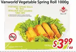 Bestco Food Mart Vanworld Vegetable Spring Roll offer