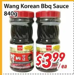 Bestco Food Mart Wang Korean Bbq Sauce offer