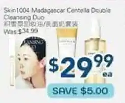 Oceans Fresh Food Market Skin1004 Madagascar centella double cleansing duo offer
