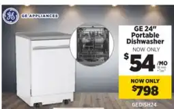 Surplus Furniture GE 24 Portable Dishwasher offer