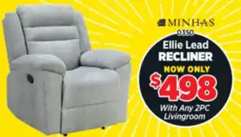 Surplus Furniture Ellie Lead Recliner offer