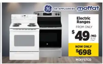 Surplus Furniture Electric Range As Low As offer