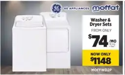 Surplus Furniture Washer & Dryer Sets As Low As offer