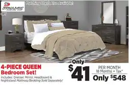 Surplus Furniture Canyon Maple 4-Piece Queen Bedroom Set offer