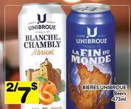 Supermarché PA BIÈRES UNIBROUE | Beers offer