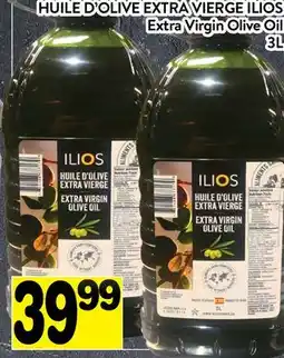 Supermarché PA HUILE D'OLIVE EXTRA VIERGE ILIOS | EXTRA VIRGIN OLIVE OIL offer