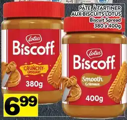 Supermarché PA PÂTE À TARTINER AUX BISCUITS LOTUS | Biscuit Spread offer