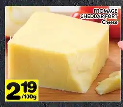 Supermarché PA FROMAGE CHEDDAR FORT | CHEESE offer