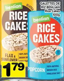 Supermarché PA RIZ BENLIAN | Rice Cakes offer