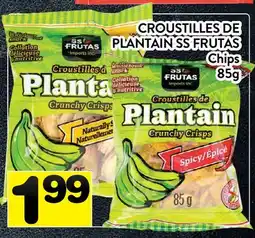 Supermarché PA CROUSTILLES DE PLANTAIN SS FRUTAS | Chips offer