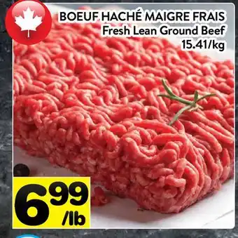 Supermarché PA BOEUF HACHÉ MAIGRE FRAIS | Fresh Lean Ground Beef offer