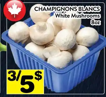 Supermarché PA CHAMPIGNONS BLANCS | White Mushrooms offer