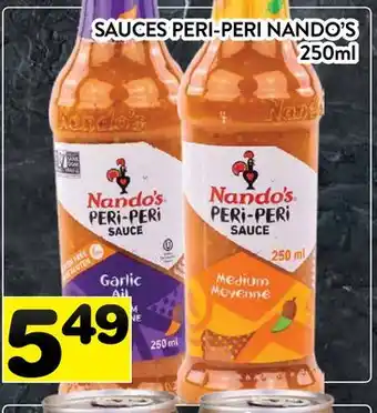 Supermarché PA SAUCES PERI-PERI NANDO'S offer