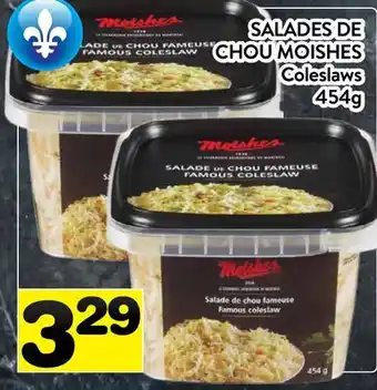 Supermarché PA SALADES DE CHOU MOISHES | Coleslaws offer