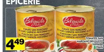 Supermarché PA TOMATES SAN MARZANO BELGUSTO | TOMATOES offer