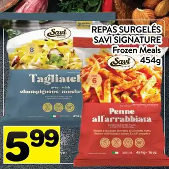 Supermarché PA REPAS SURGELÉS SAVI SIGNATURE | Frozen Meals offer