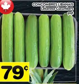Supermarché PA CONCOMBRES LIBANAIS | Lebanese Cucumbers offer