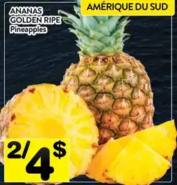 Supermarché PA ANANAS GOLDEN RIPE | Pineapples offer