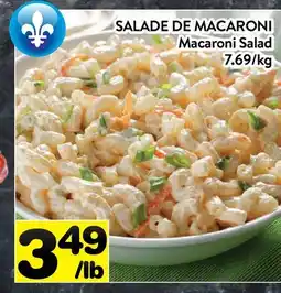 Supermarché PA SALADE DE MACARONI | Macaroni Salad offer