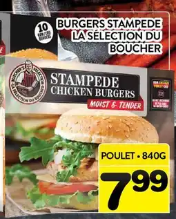 Supermarché PA BURGERS STAMPEDE LA SÉLECTION DU BOUCHER offer